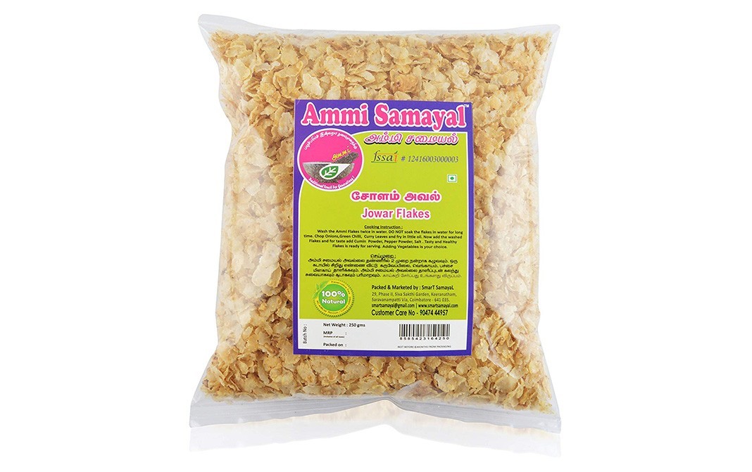 Ammi Samayal Jowar Flakes    Pack  250 grams